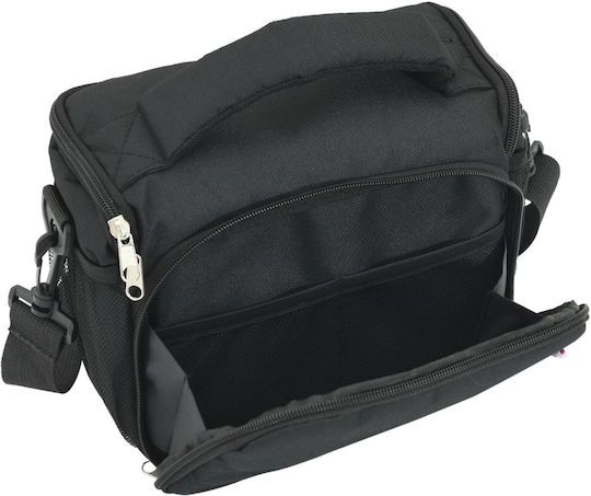 vidaXL Shoulder Camera Bag Black