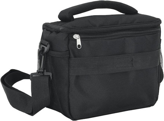 vidaXL Shoulder Camera Bag Black