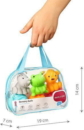 Babyono Sensory Have Fun Silicone for 6+ Months