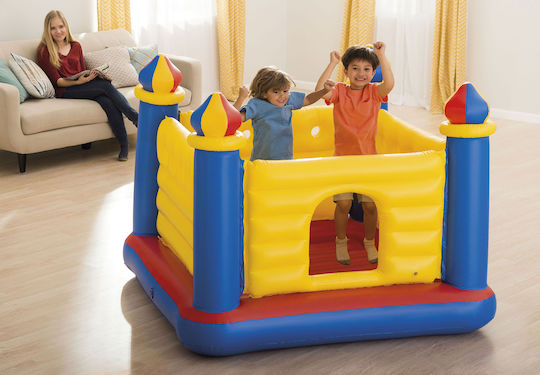 Intex Aufblasbares Schloss mit Trampolin für 3-6 Jahre