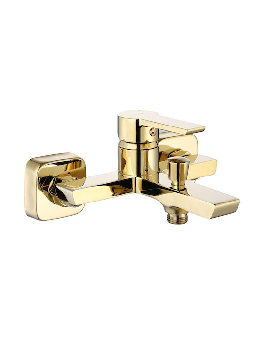 Rea Argus Rea Bathtub Mixer Complete Set Gold