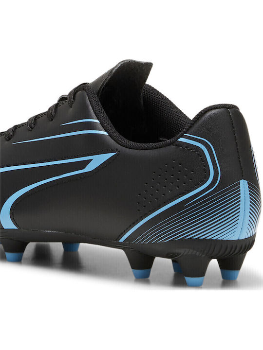 Fg Ag Jr Kids Molded Soccer Shoes Black