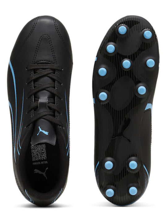 Fg Ag Jr Kids Molded Soccer Shoes Black