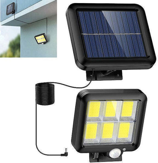 Lampă Solară 30W cu Senzor de Mișcare și Fotocelulă IP67
