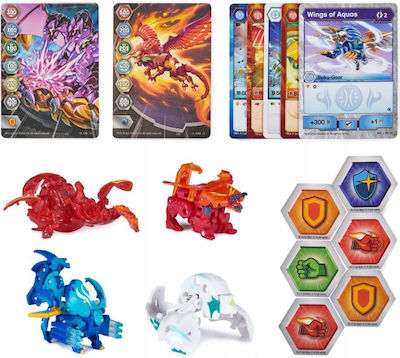 Spin Master Miniature Toy Bakugan Cycloid/Arcleon/Nillious/Hydorous for 6+ Years