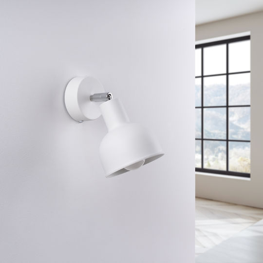 Sollux Modern Lumină de Perete cu Soclu E27 Alb