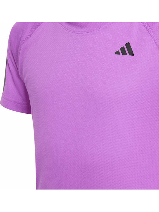 Kids' T-shirt Purple Club Tennis