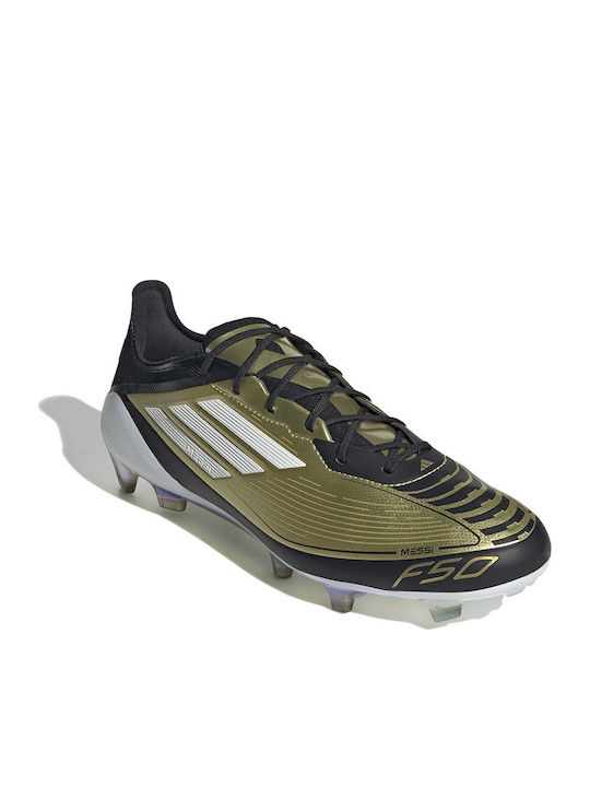 adidas F50 Elite Messi Pantofi de Fotbal cu crampoane Aurii