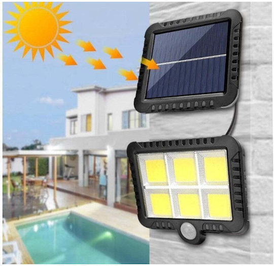 Set 3 Lămpi Solare 30W cu Senzor de Mișcare și Fotocelulă IP67 10.8bucx14.7buccm