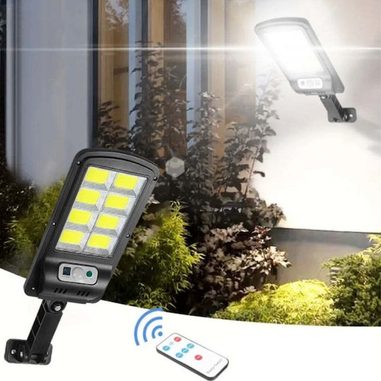 Set 3 Lămpi Solare de Perete Stradal 30W cu Senzor de Mișcare IP65 3bucx8buccm