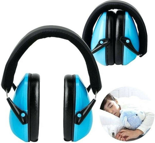 Mozos MKID-2 Kabellose Bluetooth Kinder Über Ohr Kopfhörer Blau