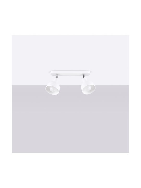 Sollux Single LED Natural White Spot in White Color