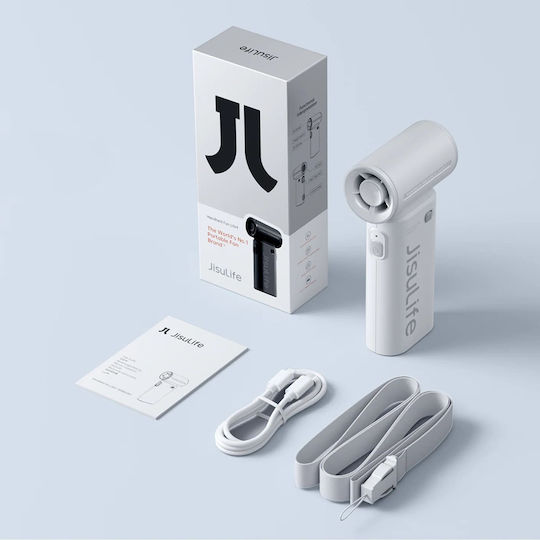 Jisulife Life9 Handheld Fan USB Ohne Flügel 6W Graues