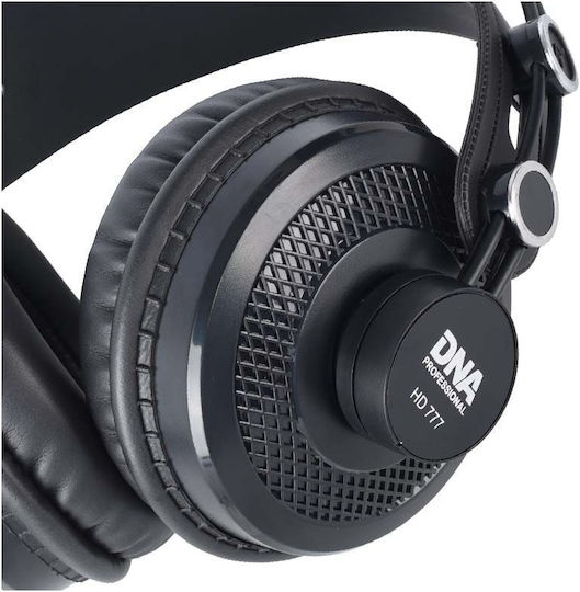 DNA HD 777 Wired Over Ear Headphones Black