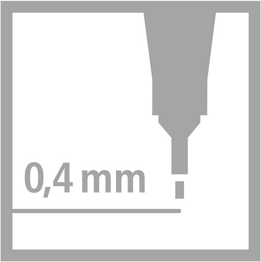 Marker Light Blue Point 88/31 Fine 0.4mm Stabilo
