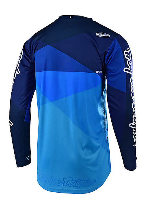 Troy Lee Designs Männer Motocross-Shirt Blau Farbe