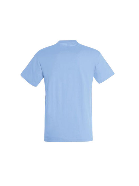 Kal-tsa Men's Athletic T-shirt Short Sleeve Ciel