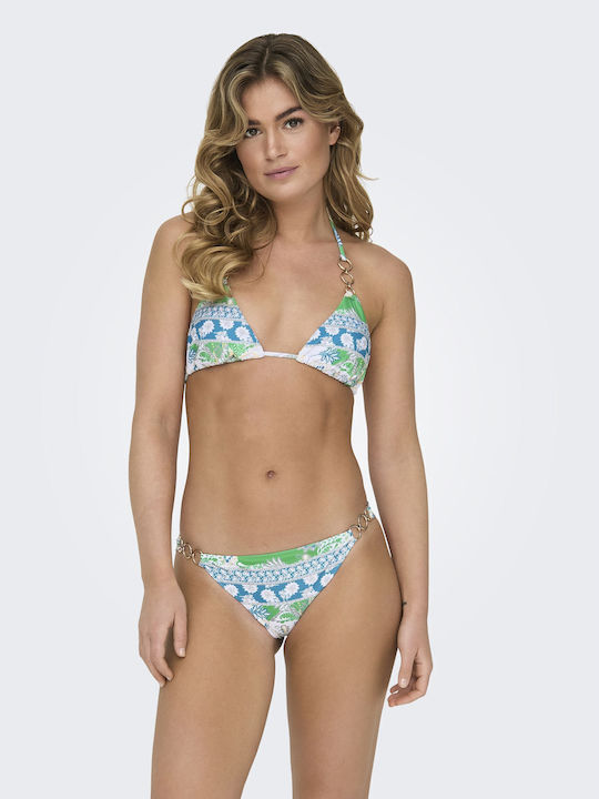 Bikini Τριγωνάκι Floral Green FLORAL