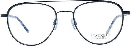 Hackett Männlich Metallisch Brillenrahmen Schwarz HEB262-5402