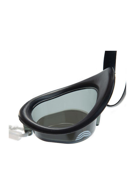 Aquarapid Swimming Goggles Adults with Anti-fog Lenses Black