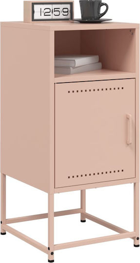 Комоди Метални Розов 2бр 36x39x78см