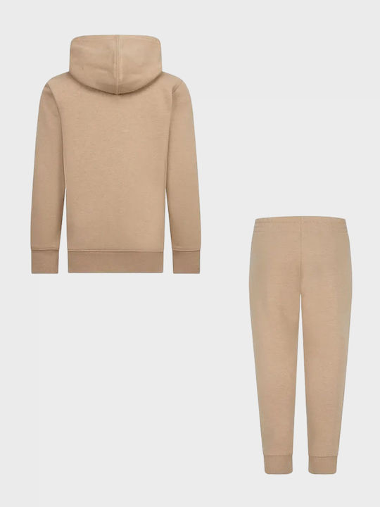Kinder-Set mit Hose Winter 2Stück Beige Jumpman