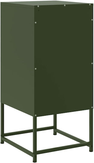 Noptiere Metalice Verzi 2buc 36x39x78cm