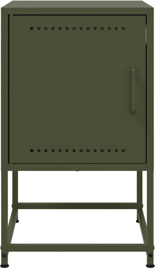 Κομοδίνα Μεταλλικά Πράσινα 2τμχ 36x39x60.5cm