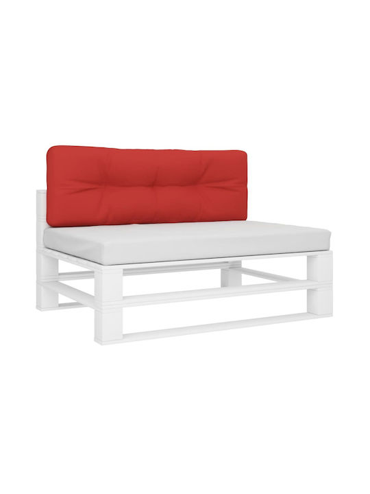 vidaXL Bench Cushion for Pallet Red 40x120 cm