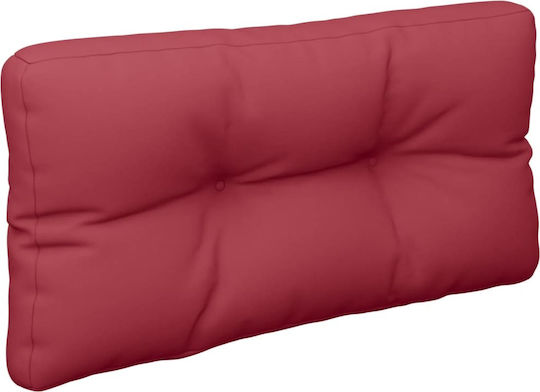 vidaXL Pernă Waterproof Pentru Bancă Perne Pentru Scaune De Grădină Burgundy Roșie 40x80cm