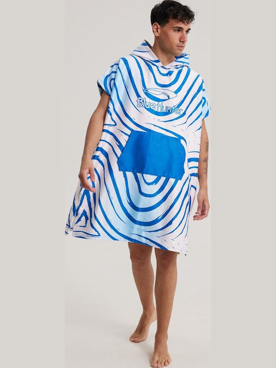 Blue Hunter Plajă Poncho Albastru