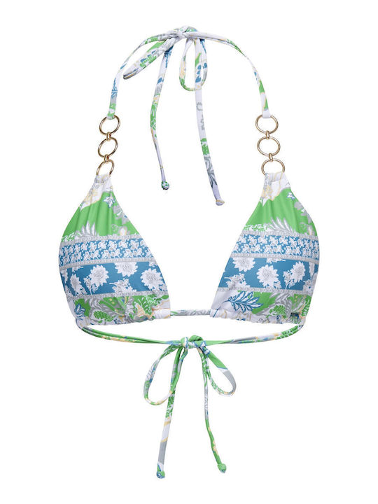 Bikini Τριγωνάκι Floral Green FLORAL