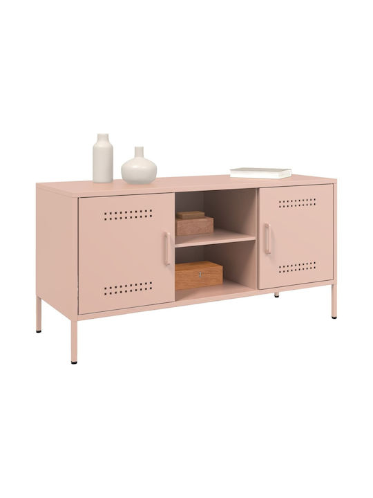 Stand TV Metalic Roz L100,5xA39xÎ50,5cm