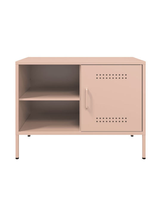TV-Ständer Metall Rosa M68xT39xH50.5cm