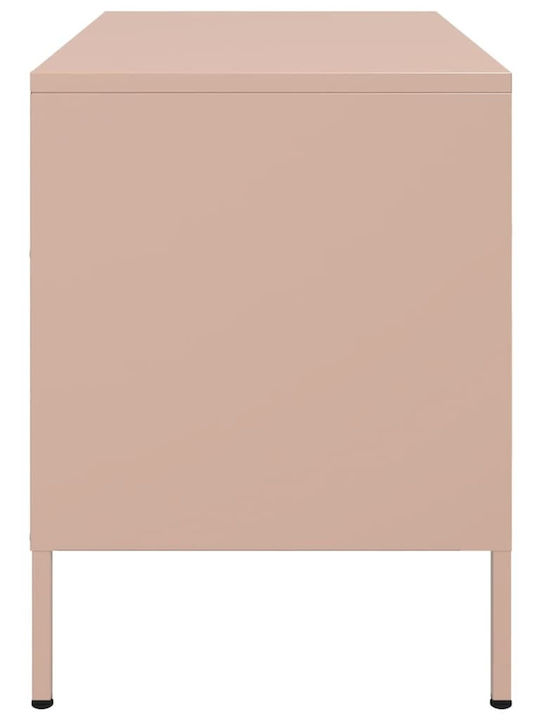 TV-Ständer Metall Rosa M68xT39xH50.5cm