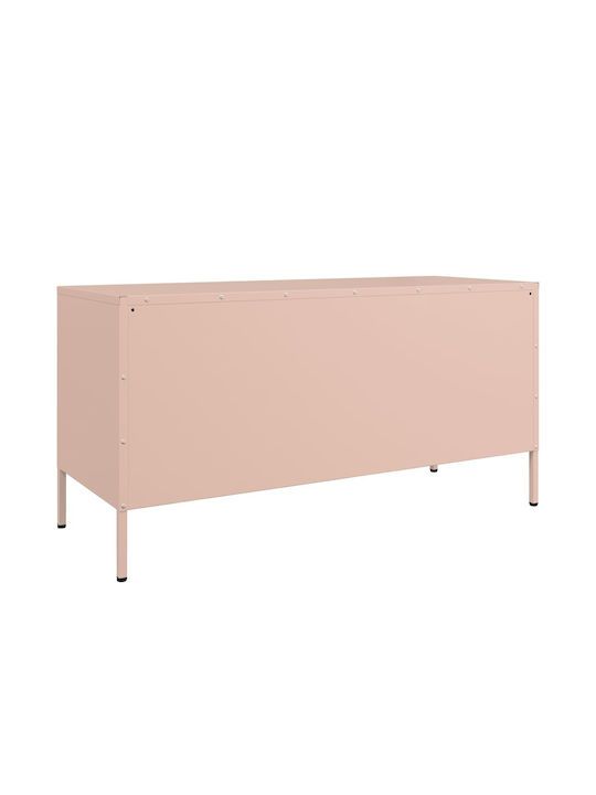 Stand TV Metalic Roz L100,5xA39xÎ50,5cm