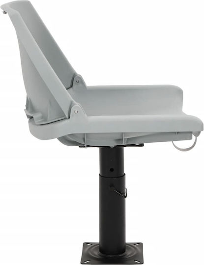 Boat Seat Folding 2 Pieces Gray 48x51x41 cm Without Cushion 3284274