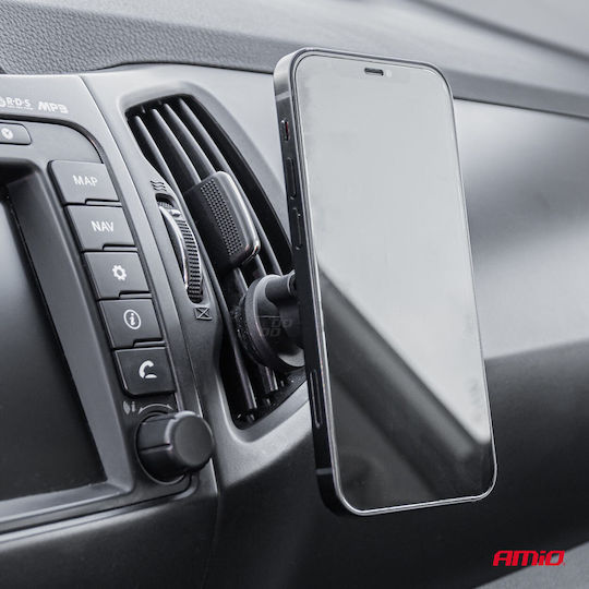 AMiO Suport Auto pentru Telefon cu magnet Neagră