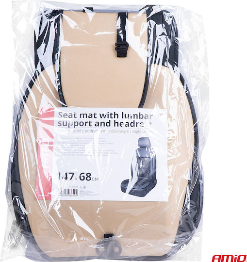AMiO Car Seat Back 1pcs Polyester