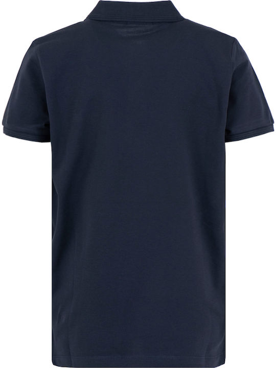 Kinderpolo Kurzarm Deep Blue