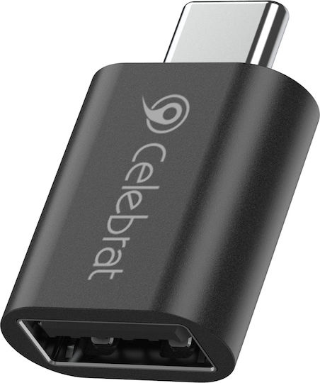 Celebrat Konverter USB-A weiblich zu USB-C männlich 1Stück CA-04