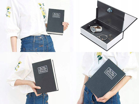 Verk Group Money Hiding Book with Lock 24x24x24cm