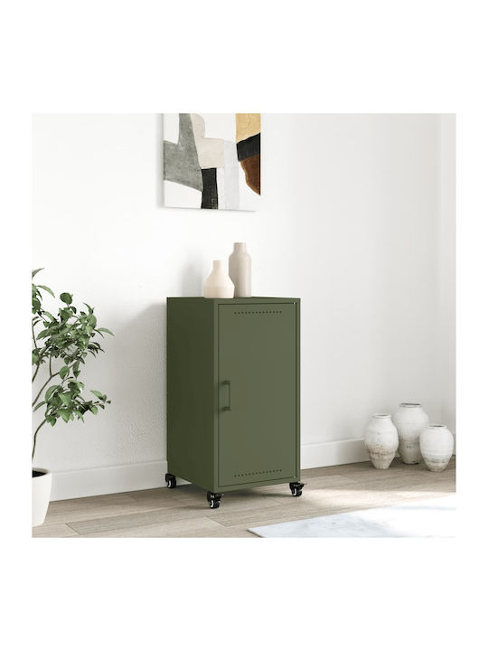 Office Storage Metal Cabinet Green L36xW39xH72cm