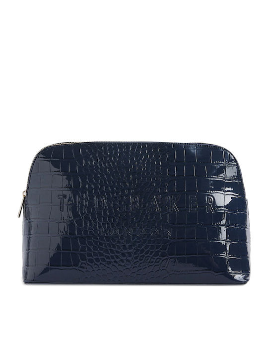 Toiletry Bag Crocana in Blue color 27cm