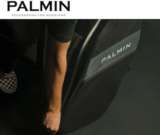Palmin Waterproof Padded Acoustic Guitar Suitcase Black
