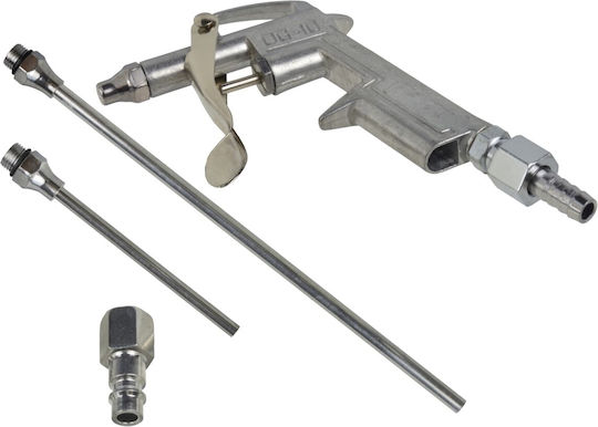 Blow Gun + 5 Accessories 1/4" 10bar Geko G01163