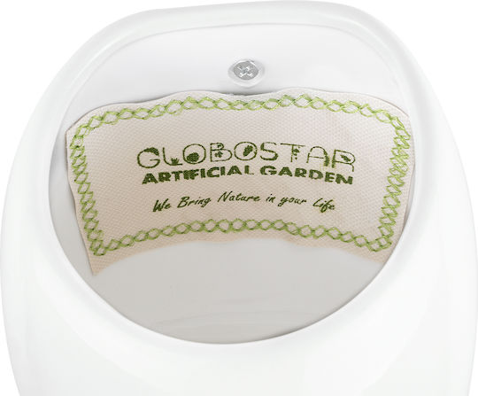 GloboStar Topf Keramik White 12x12x13cm.