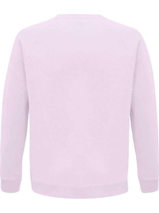 Sweatshirt Unisex Organic " Newjeans Hype Boy Tokki Tracklist " Creamy Pink