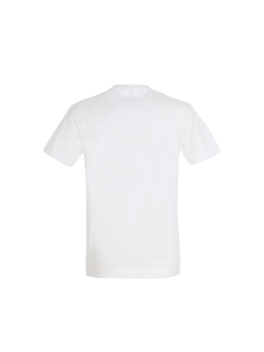 Тениска Unisex "Сърфиращият Исус" Бяла