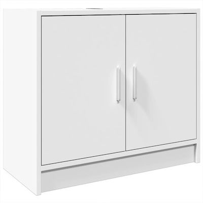 vidaXL Bench without sink L63xW29xH55cm White